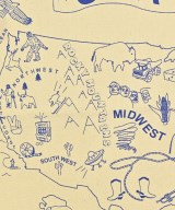 MAPTOTE（マップトート）トートバッグ 白 サイズ:- メンズ/2200721981833