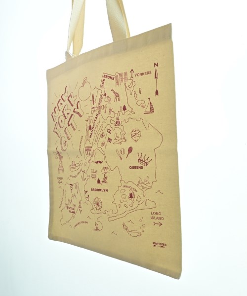 MAPTOTE（マップトート）トートバッグ 白 サイズ:- メンズ/2200721981871
