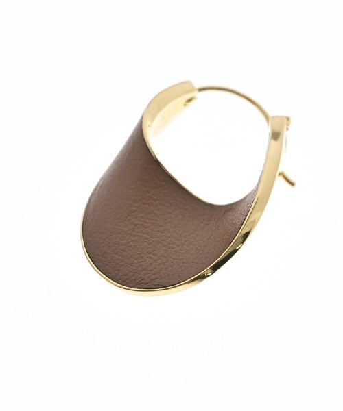 POLENE（ポレーヌ）ピアス 茶 サイズ:- レディース/2200692161043