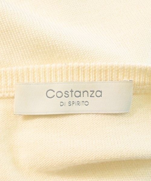 Costanza（コスタンザ）ニット・セーター 白 サイズ:48(L位) メンズ/2200698360075
