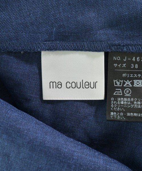 ma couleur（マクルール）ワンピース 青 サイズ:38(M位) レディース/2200629730144