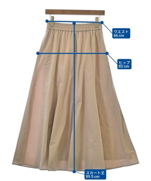 ma couleur（マクルール）ロング・マキシ丈スカート ピンク サイズ:38(M位) レディース/2200627369070