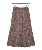 ma couleur（マクルール）ロング・マキシ丈スカート 赤 サイズ:1(S位) レディース/2200632621057