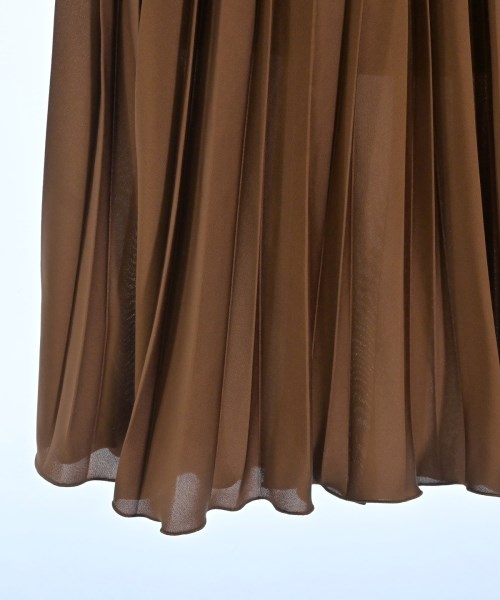 ma couleur（マクルール）ロング・マキシ丈スカート 茶 サイズ:1(S位) レディース/2200637224093