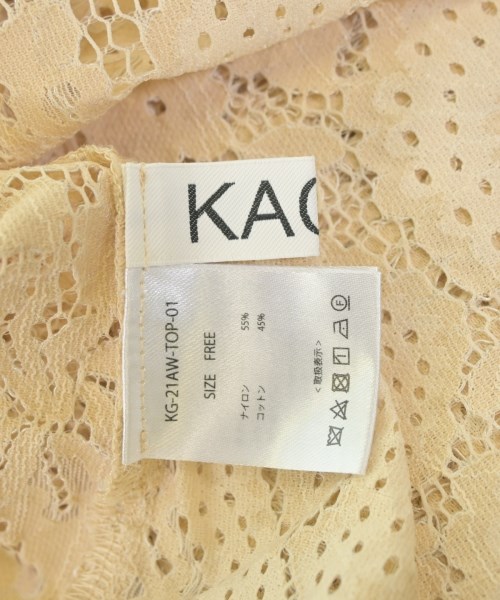 KAGINI（カギニ）カジュアルシャツ ベージュ サイズ:F レディース/2200649835065