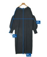 PLUS OTO.HA（プラスオトハ）ワンピース 黒 サイズ:F レディース/2200671364144