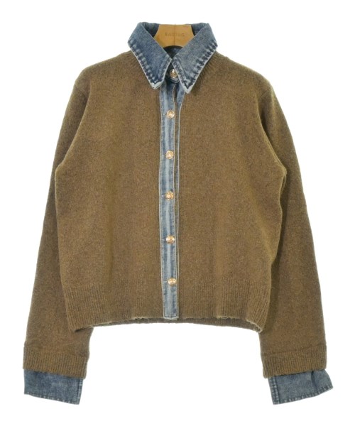 PLUS OTO.HA(プラスオトハ)カーディガン 茶 サイズ:-(M位)/2200679816027