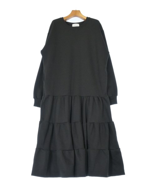 PLUS OTO.HA(プラスオトハ)ワンピース 黒 サイズ:F/2200661076019