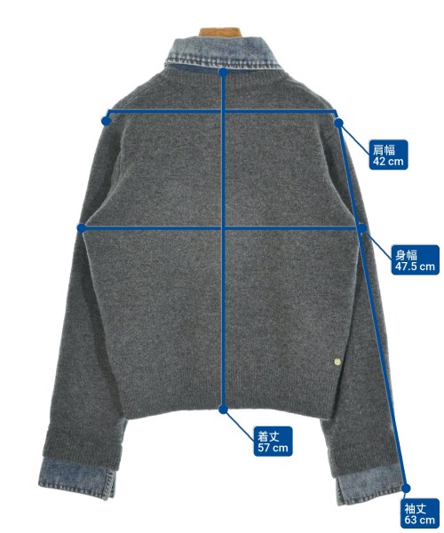 PLUS OTO.HA（プラスオトハ）カーディガン グレー サイズ:-(M位) レディース/2200645473056