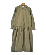 PLUS OTO.HA（プラスオトハ）シャツワンピース カーキ サイズ:F レディース/2200679373124