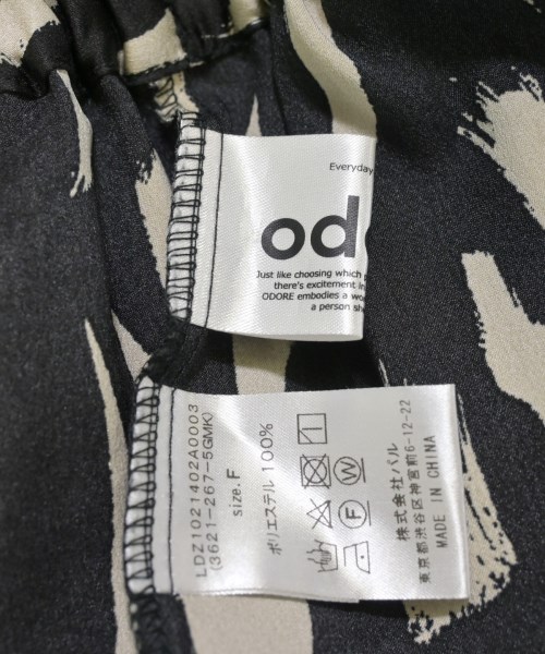 odore（オドル）その他 黒 サイズ:F レディース/2200714069067