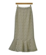 SALONI（サローニ）ロング・マキシ丈スカート 白 サイズ:6(S位) レディース/2200718293802