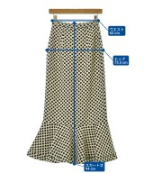 SALONI（サローニ）ロング・マキシ丈スカート 白 サイズ:6(S位) レディース/2200718293802