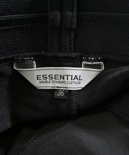 ESSENTIAL DOUBLE STANDARD CLOTHING（エッセンシャルダブルスタンダードクロッシング）その他 黒 サイズ:36(S位) レディース/2200615628042