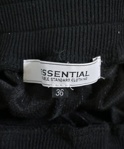 ESSENTIAL DOUBLE STANDARD CLOTHING（エッセンシャルダブルスタンダードクロッシング）スウェットパンツ 黒 サイズ:36(S位) レディース/2200692050118