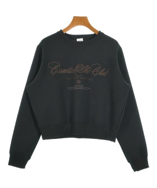 ESSENTIAL DOUBLE STANDARD CLOTHING(エッセンシャルダブルスタンダードクロッシング)スウェット 黒 サイズ:F/2200692050125
