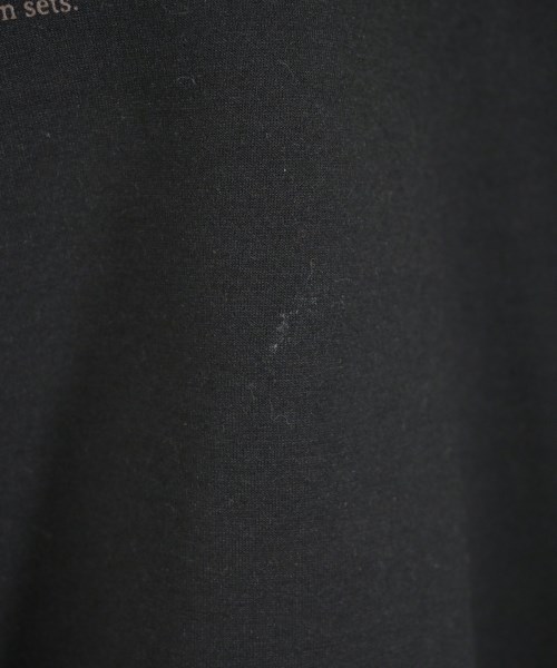 ESSENTIAL DOUBLE STANDARD CLOTHING（エッセンシャルダブルスタンダードクロッシング）スウェット 黒 サイズ:F レディース/2200692050125