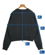 ESSENTIAL DOUBLE STANDARD CLOTHING（エッセンシャルダブルスタンダードクロッシング）スウェット 黒 サイズ:F レディース/2200692050125