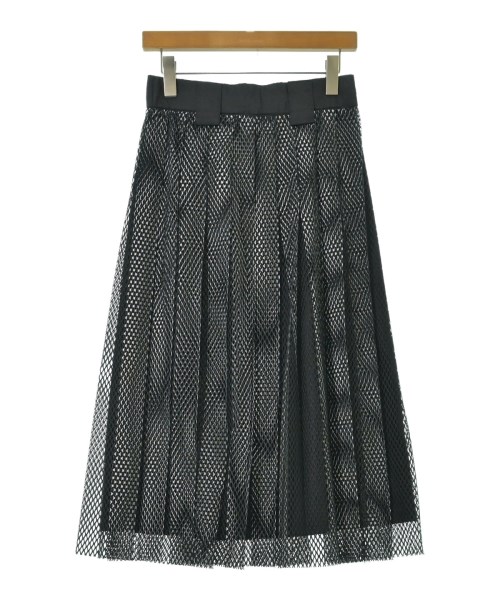 ESSENTIAL DOUBLE STANDARD CLOTHING（エッセンシャルダブルスタンダードクロッシング）ロング・マキシ丈スカート 黒 サイズ:38(M位) レディース/2200712230223