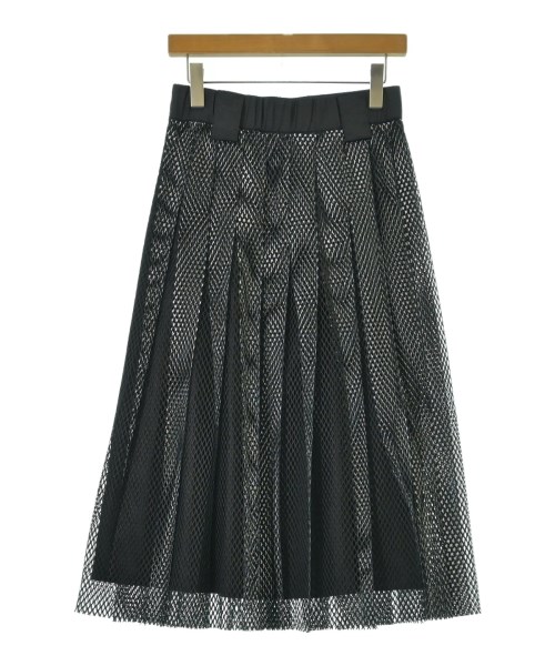 ESSENTIAL DOUBLE STANDARD CLOTHING（エッセンシャルダブルスタンダードクロッシング）ロング・マキシ丈スカート 黒 サイズ:38(M位) レディース/2200712230223