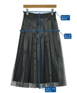ESSENTIAL DOUBLE STANDARD CLOTHING（エッセンシャルダブルスタンダードクロッシング）ロング・マキシ丈スカート 黒 サイズ:38(M位) レディース/2200712230223
