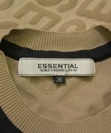 ESSENTIAL DOUBLE STANDARD CLOTHING（エッセンシャルダブルスタンダードクロッシング）ニット・セーター ベージュ サイズ:36(S位) レディース/2200648188124