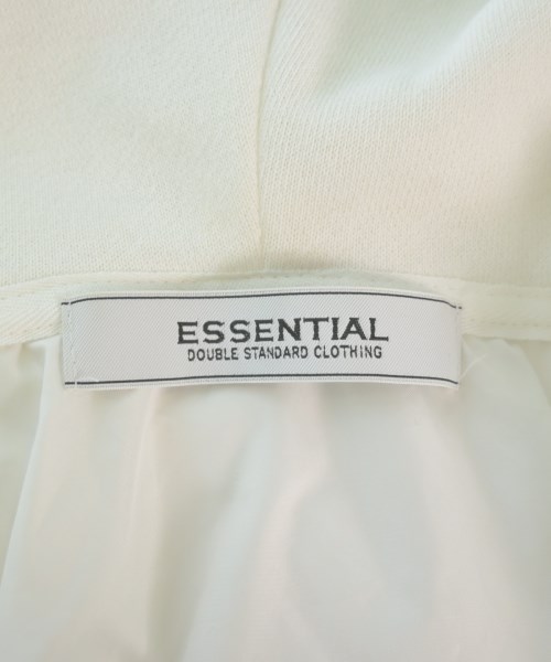 ESSENTIAL DOUBLE STANDARD CLOTHING（エッセンシャルダブルスタンダードクロッシング）パーカー 白 サイズ:F レディース/2200702019104