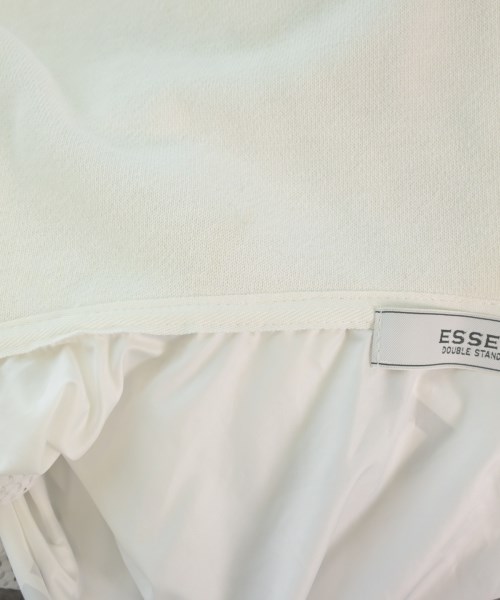 ESSENTIAL DOUBLE STANDARD CLOTHING（エッセンシャルダブルスタンダードクロッシング）パーカー 白 サイズ:F レディース/2200702019104
