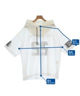 ESSENTIAL DOUBLE STANDARD CLOTHING（エッセンシャルダブルスタンダードクロッシング）パーカー 白 サイズ:F レディース/2200702019104