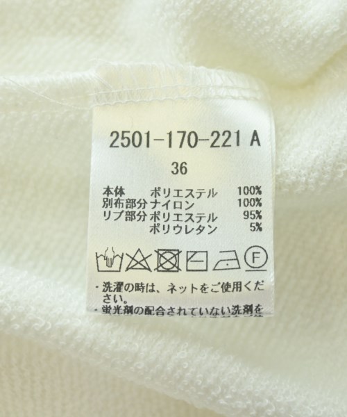 ESSENTIAL DOUBLE STANDARD CLOTHING（エッセンシャルダブルスタンダードクロッシング）ワンピース 白 サイズ:36(S位) レディース/2200706002058