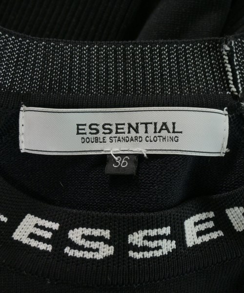 ESSENTIAL DOUBLE STANDARD CLOTHING（エッセンシャルダブルスタンダードクロッシング）その他 黒 サイズ:36(S位) レディース/2200727187017