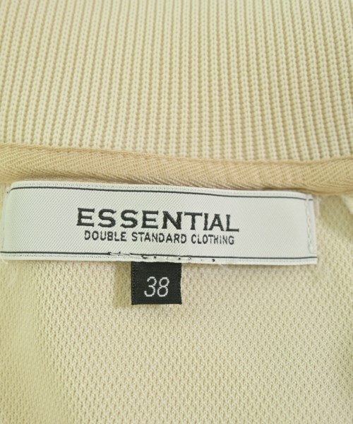 ESSENTIAL DOUBLE STANDARD CLOTHING（エッセンシャルダブルスタンダードクロッシング）ワンピース ベージュ サイズ:38(M位) レディース/2200725694036