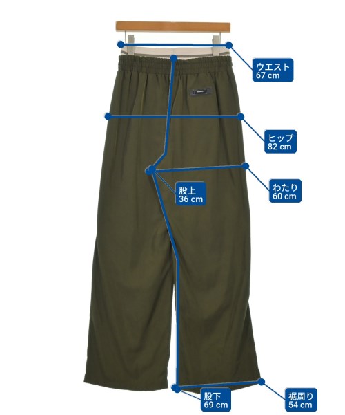 ESSENTIAL DOUBLE STANDARD CLOTHING（エッセンシャルダブルスタンダードクロッシング）その他 カーキ サイズ:38(M位) レディース/2200722806104