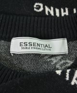 ESSENTIAL DOUBLE STANDARD CLOTHING（エッセンシャルダブルスタンダードクロッシング）ニット・セーター 黒 サイズ:F レディース/2200686336075