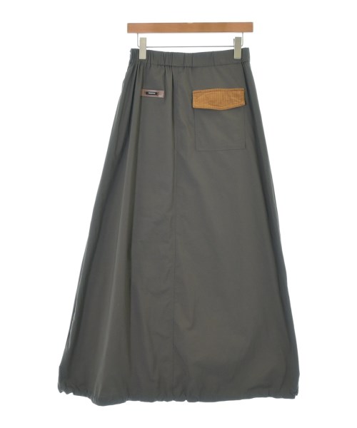 ESSENTIAL DOUBLE STANDARD CLOTHING（エッセンシャルダブルスタンダードクロッシング）ロング・マキシ丈スカート グレー サイズ:38(M位) レディース/2200691005010