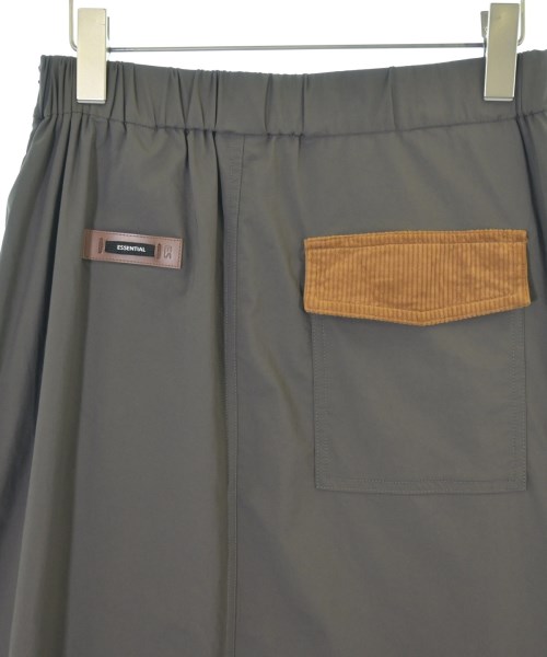 ESSENTIAL DOUBLE STANDARD CLOTHING（エッセンシャルダブルスタンダードクロッシング）ロング・マキシ丈スカート グレー サイズ:38(M位) レディース/2200691005010