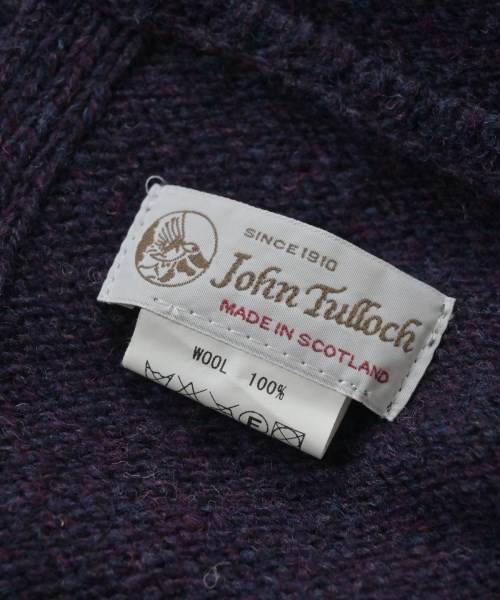 John Tulloch（ジョンタロック）マフラー 紫 サイズ:- メンズ/2200660424194