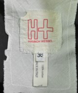 H+HANNOH WESSEL（アッシュプリュスアノーヴェセル）ブラウス 黒 サイズ:38(M位) レディース/2200624009177