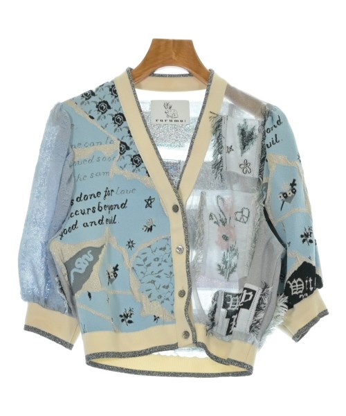 rurumu:(ルルムウ)カーディガン 青 サイズ:F/2200665881046