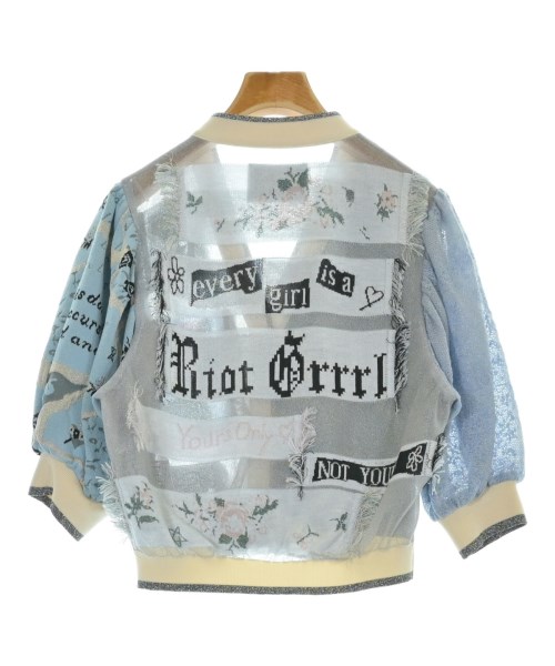 rurumu:（ルルムウ）カーディガン 青 サイズ:F レディース/2200665881046