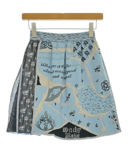 rurumu:（ルルムウ）ミニスカート 青 サイズ:F レディース/2200665881053