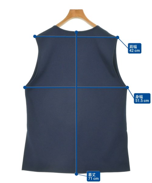 UNMINOU（アンミヌ）ベスト 紺 サイズ:F レディース/2200667806085