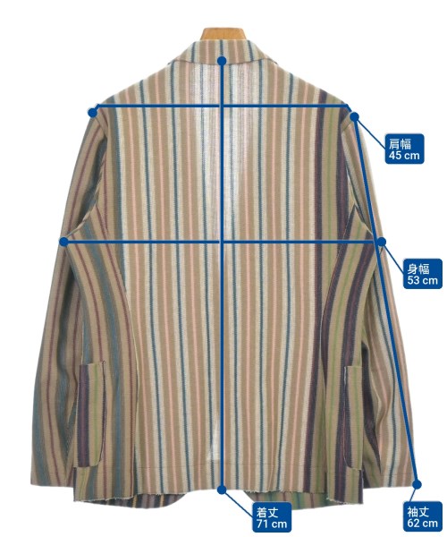 BOB（ボブ）カジュアルジャケット ベージュ サイズ:52(XL位) メンズ/2200629003057