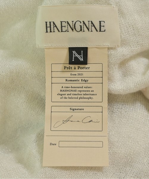 HAENGNAE（ヘンネ）ワンピース 白 サイズ:F レディース/2200618247400