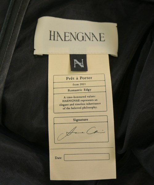 HAENGNAE（ヘンネ）ブラウス 黒 サイズ:F レディース/2200690976045