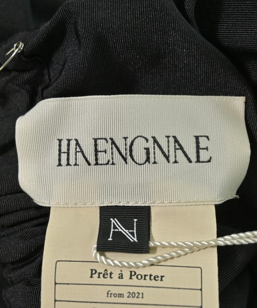 HAENGNAE（ヘンネ）ブラウス 黒 サイズ:F レディース/2200718654023