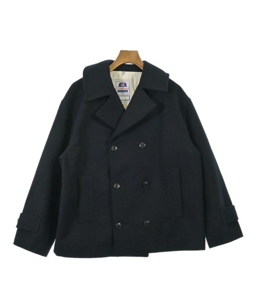 Le Pigeon Voyageur(ルピジョンヴォワイヤジュール)ピーコート 紺 サイズ:S/2200673778024