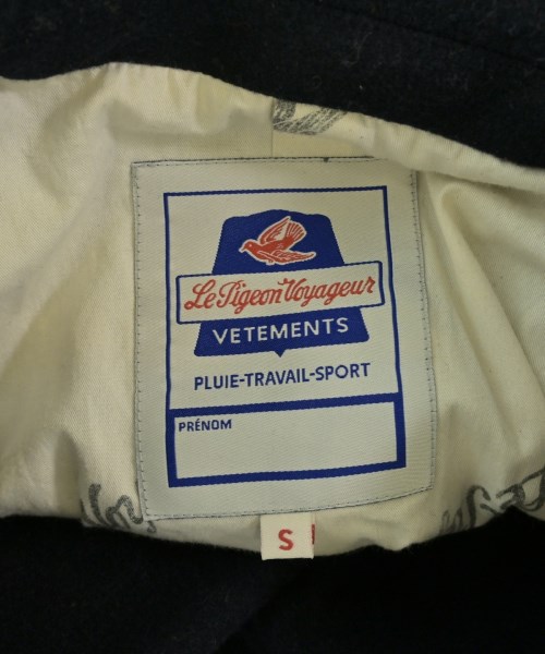 Le Pigeon Voyageur（ルピジョンヴォワイヤジュール）ピーコート 紺 サイズ:S メンズ/2200673778024