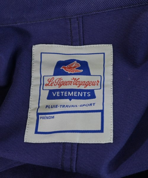 Le Pigeon Voyageur（ルピジョンヴォワイヤジュール）カバーオール 紫 サイズ:M メンズ/2200671242114