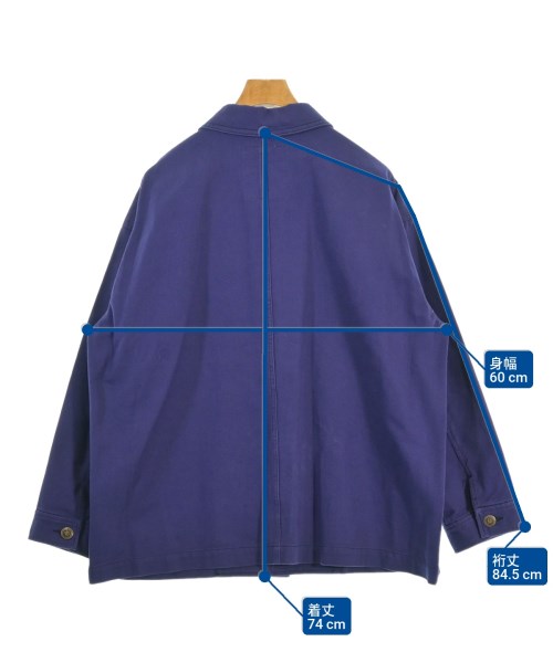 Le Pigeon Voyageur（ルピジョンヴォワイヤジュール）カバーオール 紫 サイズ:M メンズ/2200671242114